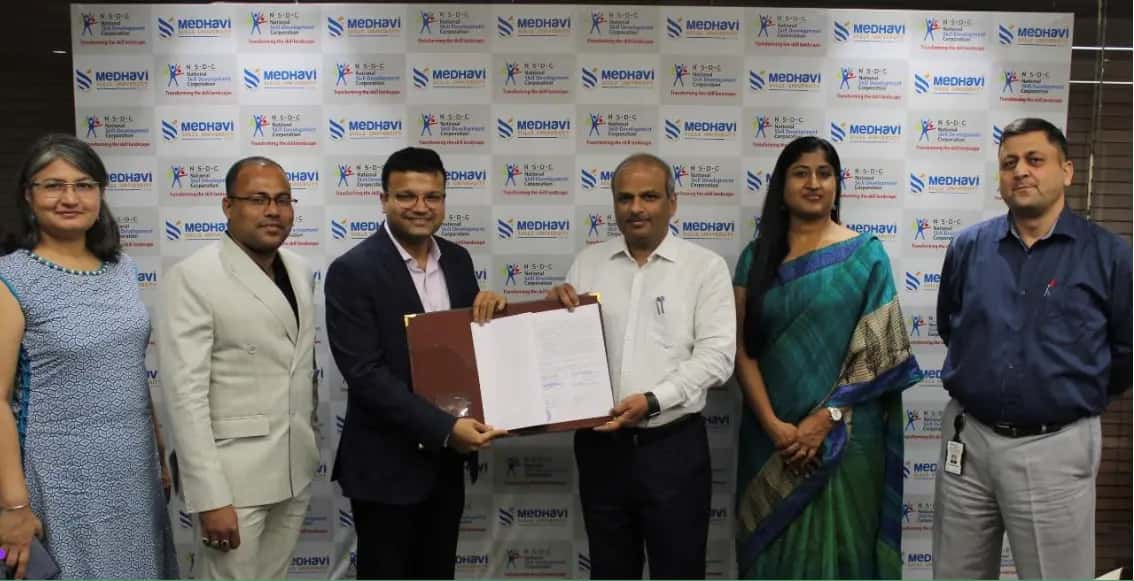 Partnership with NSDC for Work-Integrated Learning
