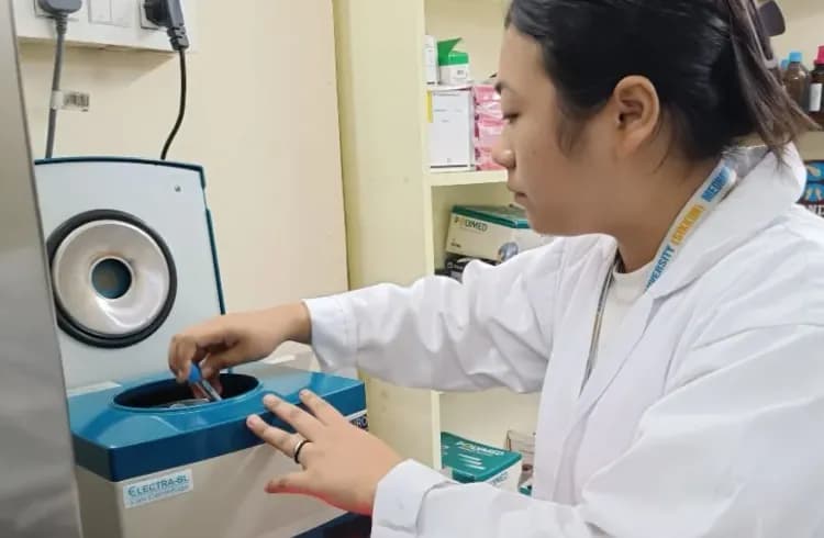 Kunsang Dolma Tamang for On-the-Job Learning Learning at Mukherjee Hospital, Siliguri