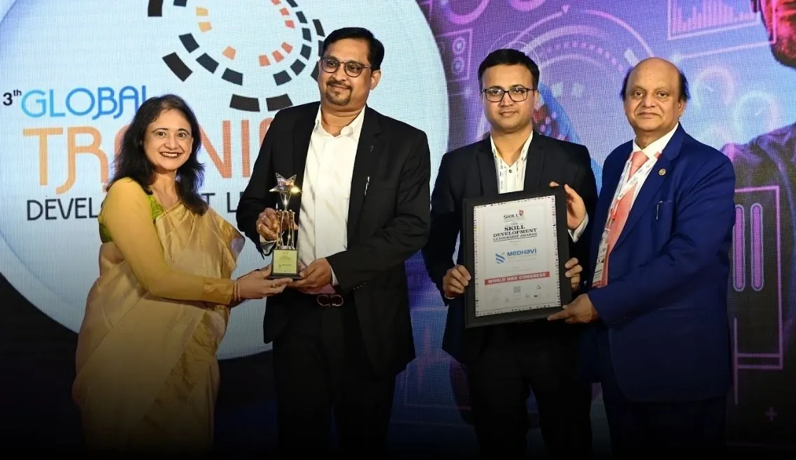 Skill Development Leadership Award by World HRD Congress