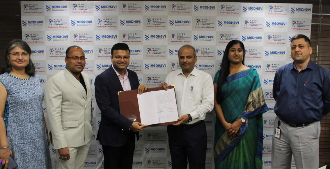 Partnership with NSDC for Work-Integrated Learning